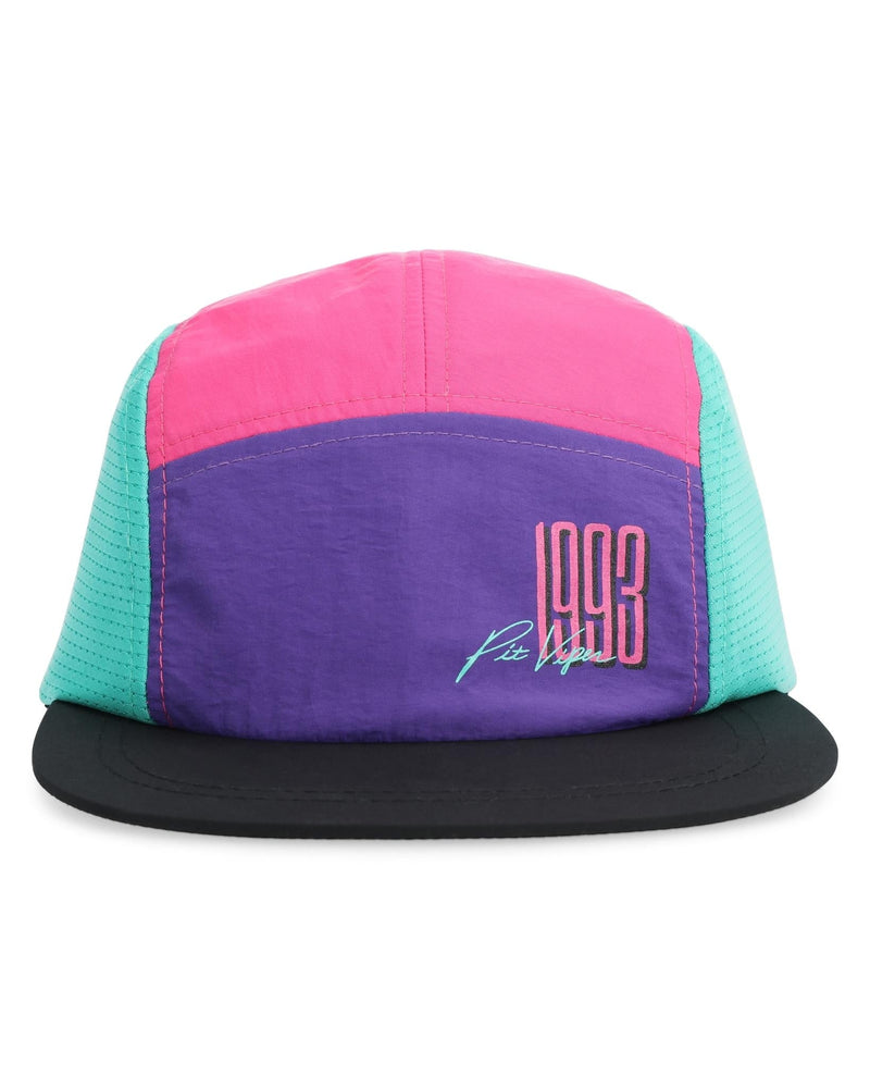  | pssst.JPG | Front view of Waterski Season Hot Mesh Hat on white background