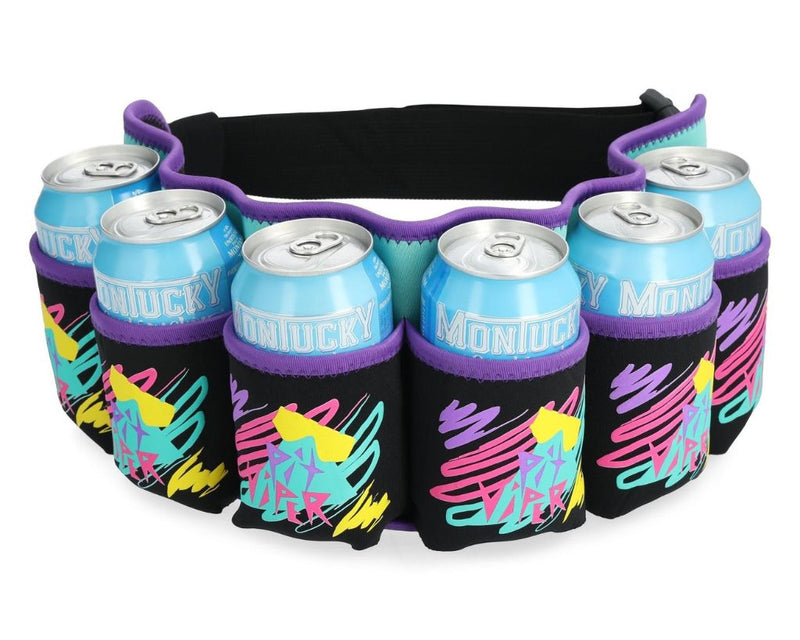  | front_view.JPG | Front view of Waterski Season Beer Belt on white background