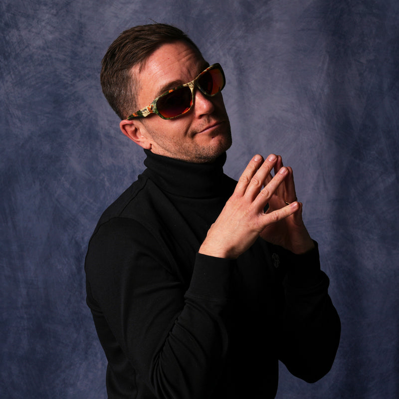 / HDPV Polarized Red | photo_of_person_3.JPG | Person wearing The Actualbush Somox with HDPV Polarized Red lens