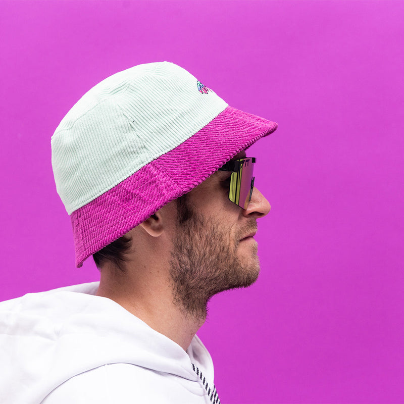  | orange_who.JPG | Person wearing Artificial Groomer Bucket Hat sunglasses