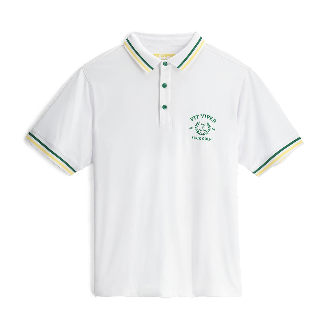 Cph/Golf TM LS POLO - WHITE - – Cph/Golf™︎