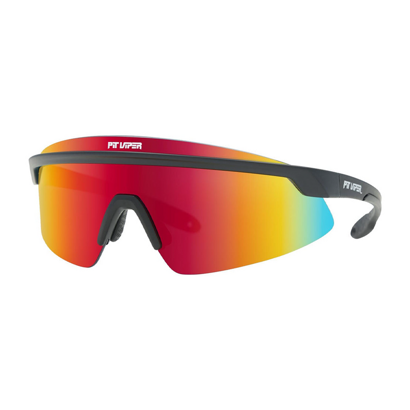 / Polarized Rainbow | side_view.JPG | Angled view of The Exec Skysurfer with polarized rainbow lens on white background