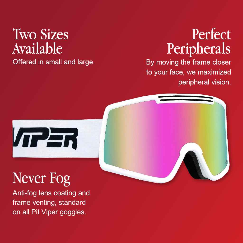 goggle sizes The Miami Nights French Fry Goggle