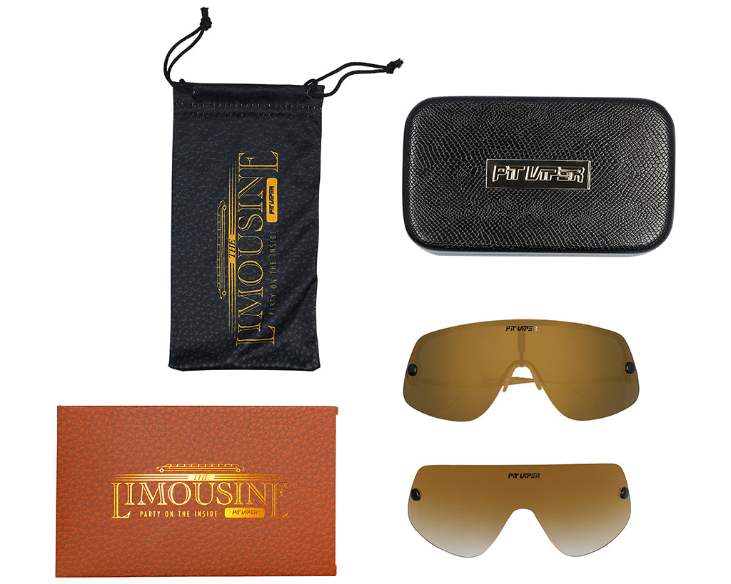The Money Counter Limousine - Polarized Gold - Package contents
