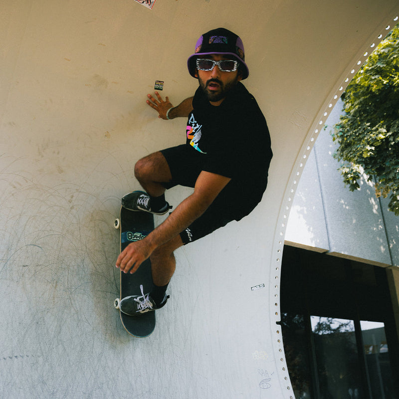  | photo_of_person.JPG | Person wearing The Herbivore Low Bones sunglasses