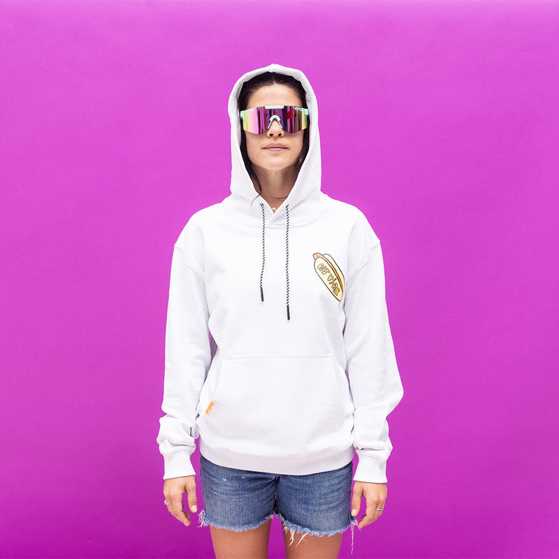  | photo_of_person.JPG | The Hot Dog Hoodie from Pit Viper