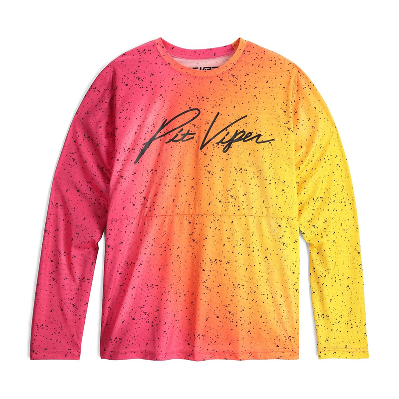  | Redlight.JPG | Front view of High Speed Off Road Italo LS Jersey on white background