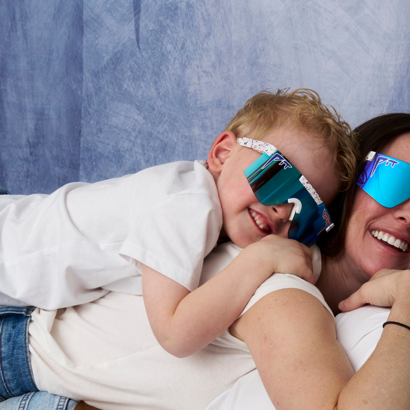 / HDPV Polarized Blue | I_did_the_dishes.JPG | Person wearing The Merika Junior with HDPV Polarized Blue lens