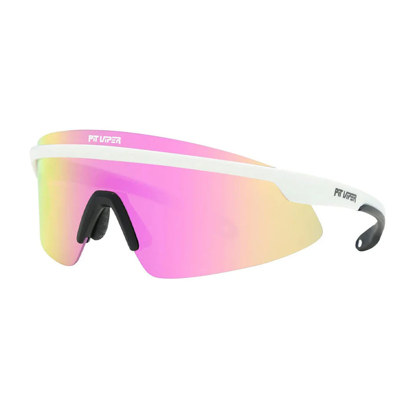 / Polarized Pink | side_view.jpg | Studio view of The Miami Nights Skysurfer with polarized pink lens