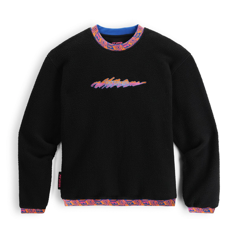  | front_view.JPG | Front view of Night Lounge Fleece Crew Neck on white background