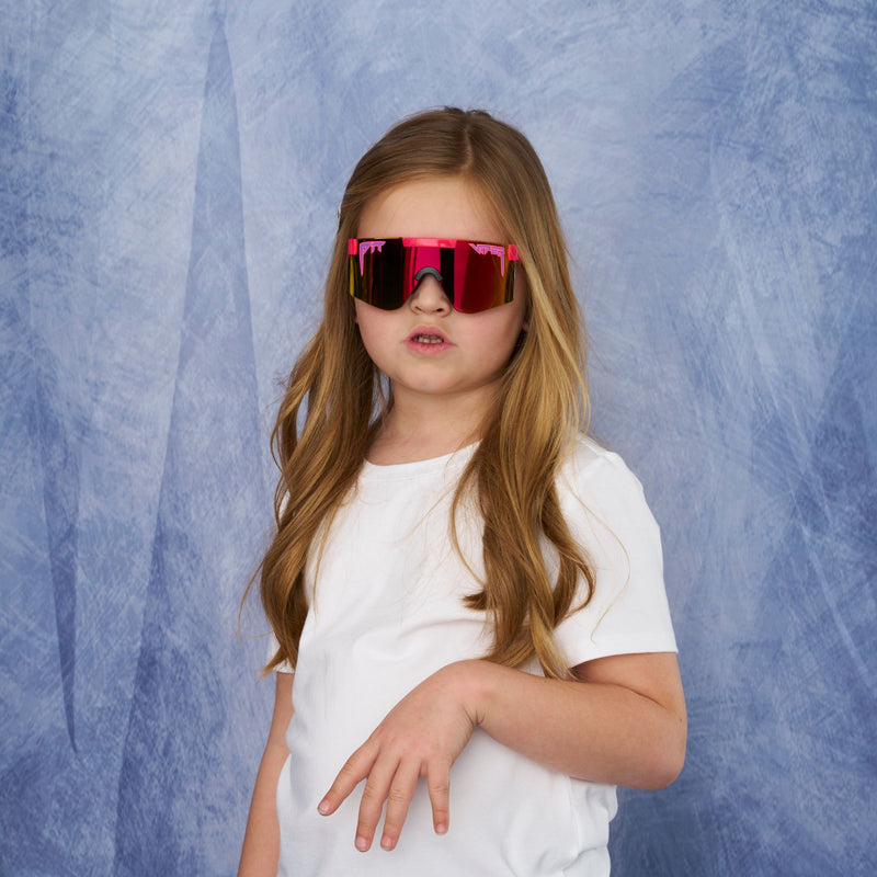 / Rainbow | beep.JPG | Person wearing The Radical Junior with Rainbow lens