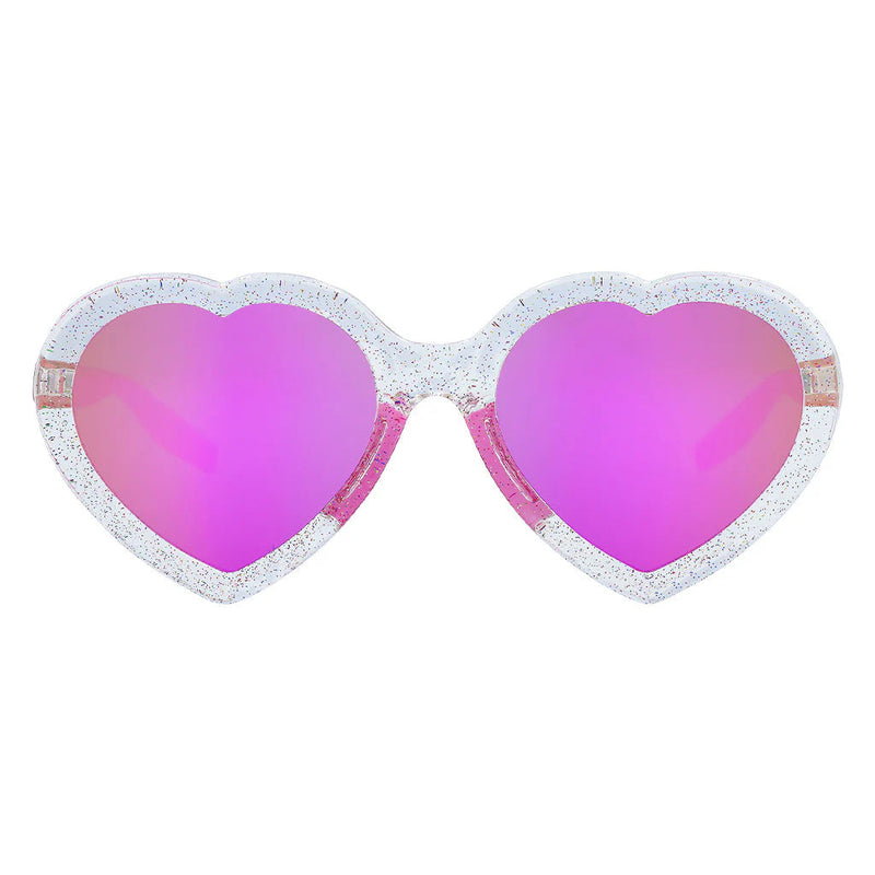 / Pink | full_frontal.JPG | Front view of The Rainbow Jellies Admirer with pink lens on white background
