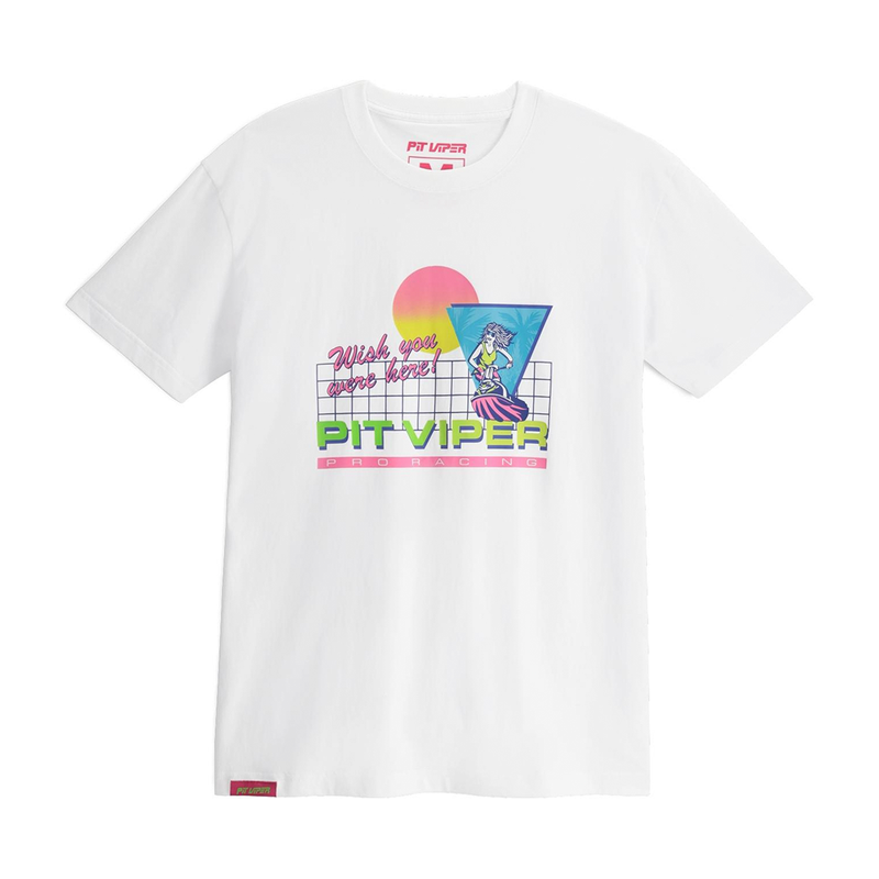  | AHHHHH.JPG | Front view of Wish You Were Here Tee on white background
