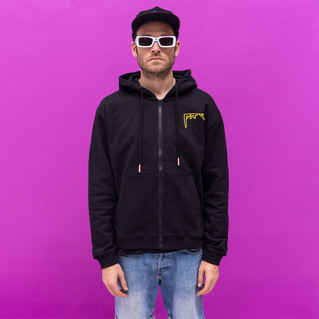 Skiing Sucks Zip Hoodie