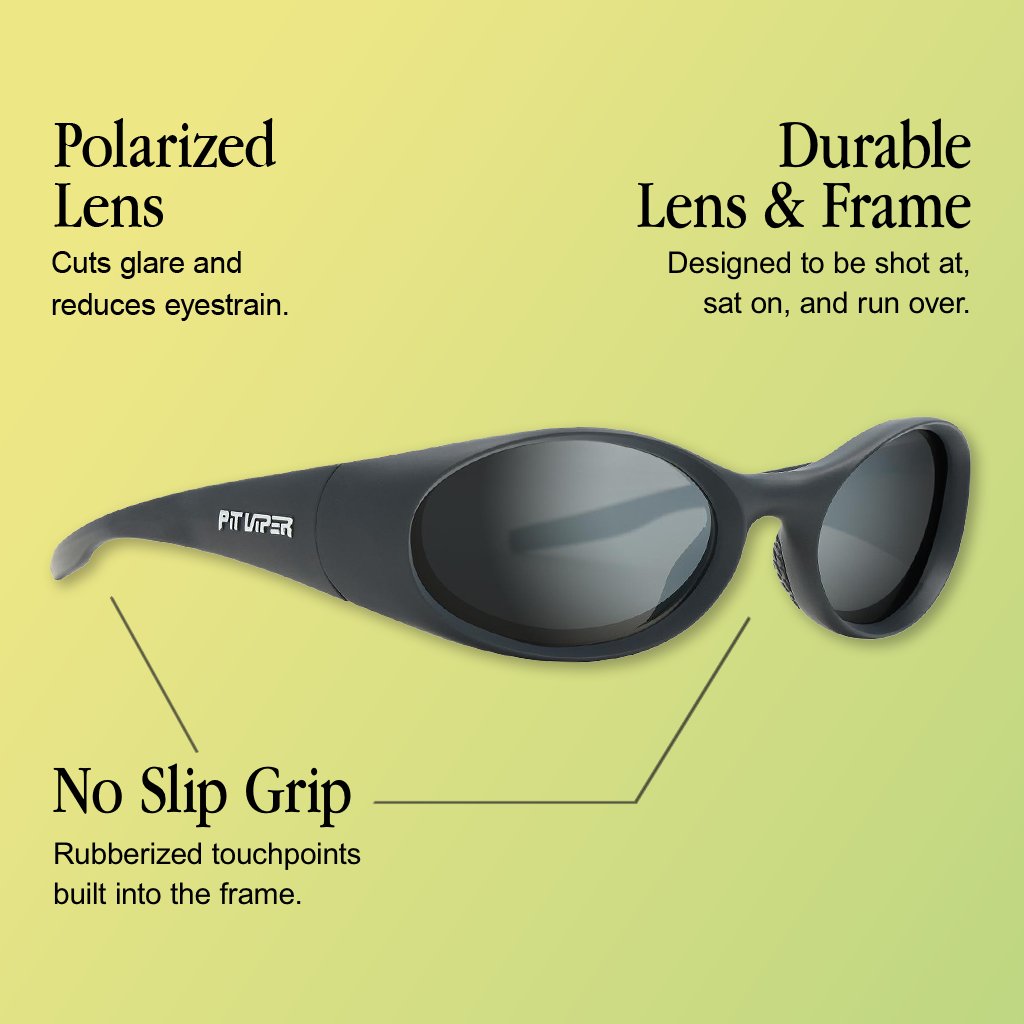 The Exec Slammer - Polarized Silver - Lens and frame technology