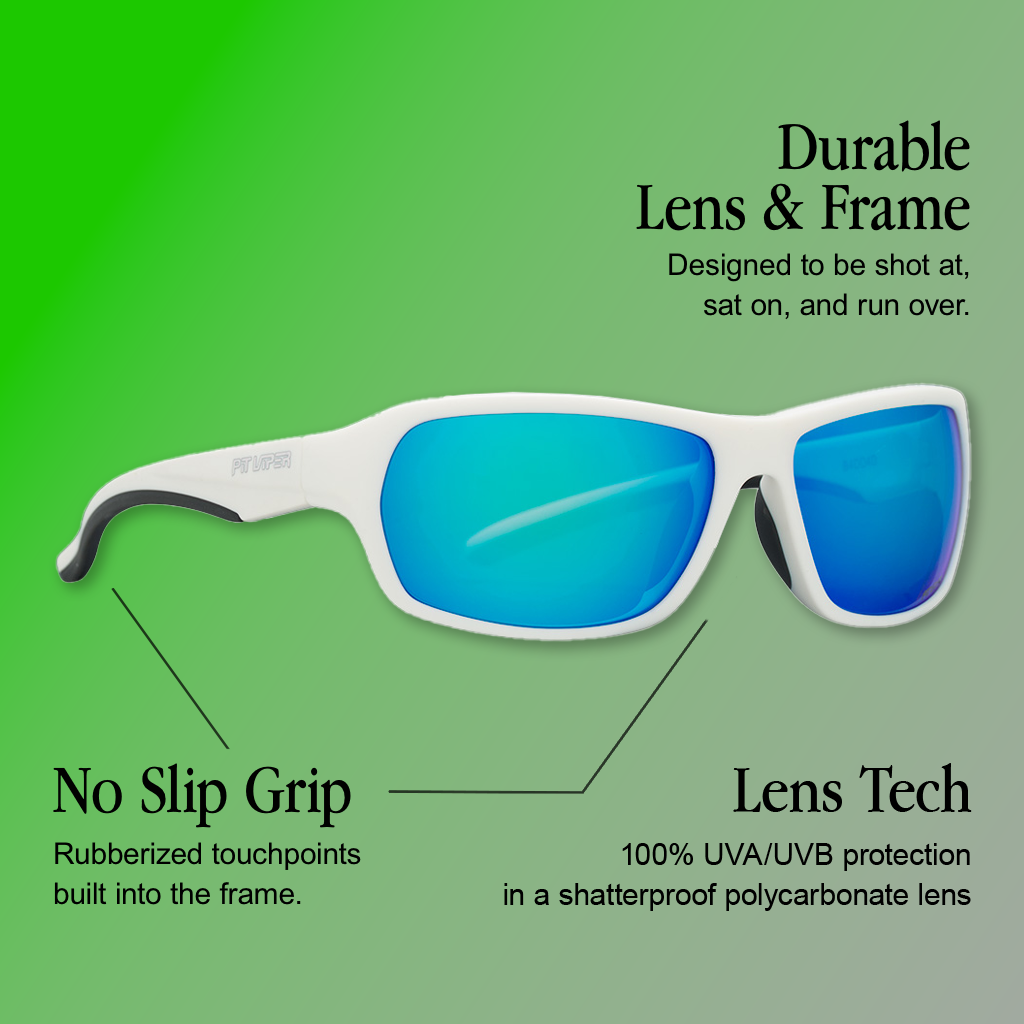 The Miami Nights Somox - Blue - Lens and frame technology