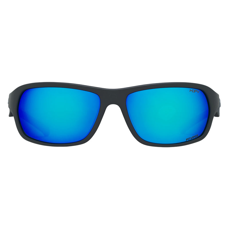 / HDPV Polarized Blue | full_frontal.JPG | Front view of The Exec Somox with hdpv polarized blue lens on white background