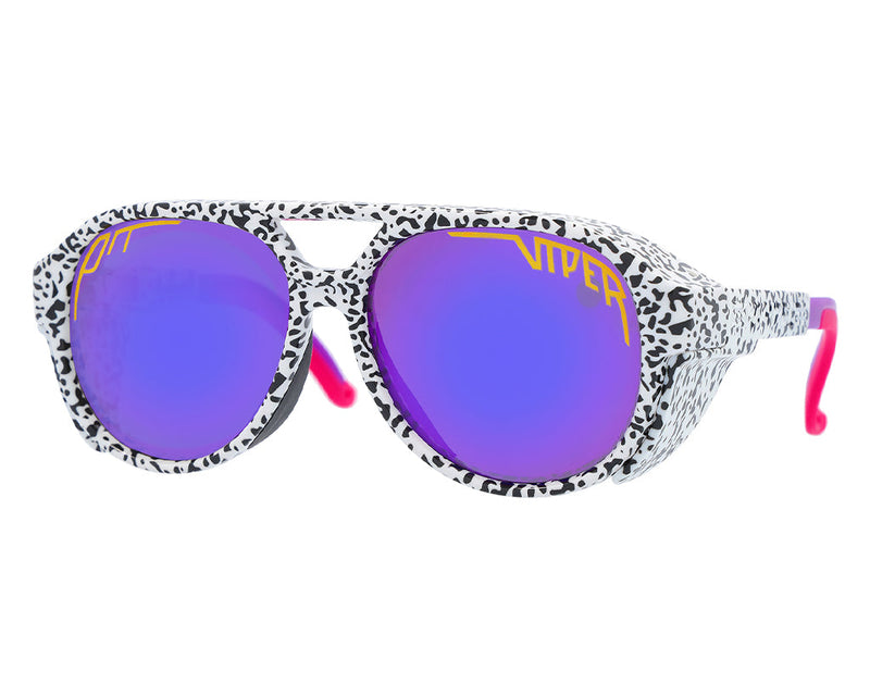 / Polarized Z87+ Purple | my_head.JPG | Front view of The Son of Beach Exciters with polarized z87+ purple lens on white background