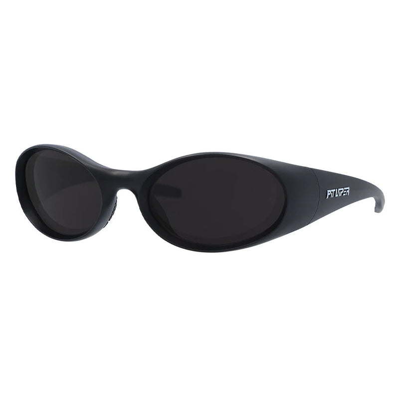 / Smoke | side_view.JPG | Angled view of The Exec Slammer with smoke lens on white background
