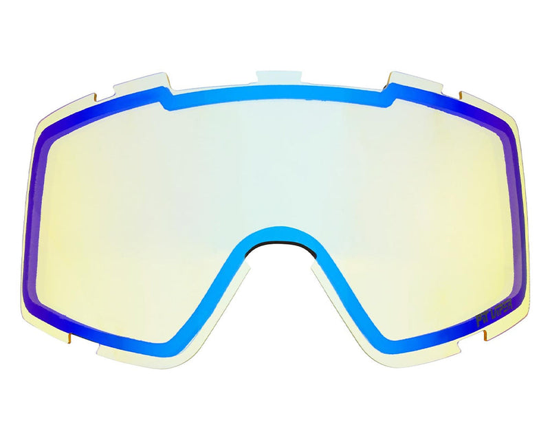 Yellow Snow / Large | you_want_to_buy_this.JPG | The Large Yellow Snow replacement lens for the Small French Fry Goggles by Pit Viper Sunglasses